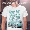 Biz Ne Tavşanlar Geçtik Turkuaz Vosvos Beetle T-Shirt